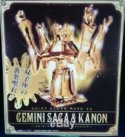 BANDAI Saint Seiya CLOTH MYTH EX GEMINI SAGA & KANON ORIGINAL COLOR EDITION f/s