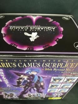 BANDAI Saint Seiya Myth Cloth EX Aquarius Camus Surplice 20th Revival Figure