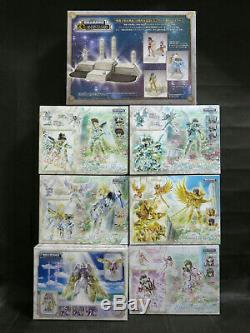 BANDAI Saint Seiya Myth Cloth Pegasus Dragon Athena. God cloth 6 figures set