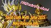 Bandai S Myth Cloth Ex June 2025 Release Odysseus Ophiuchus 9 Gold Saints Revivals Re Released