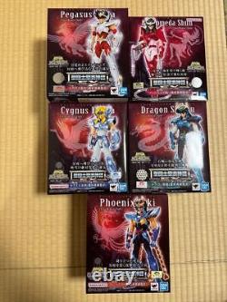 Bandai Saint Cloth Myth EX Saint Seiya Complete Set S hiryu Hyoga Shun With Box