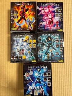 Bandai Saint Cloth Myth EX Saint Seiya Complete Set S hiryu Hyoga Shun With Box