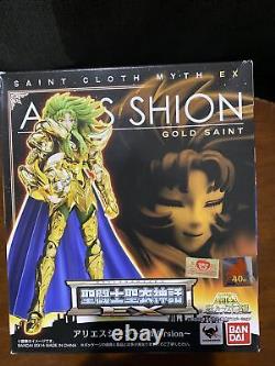 Bandai Saint Seiya Cloth Myth EX Aries Shion Holy War version Figure Anime
