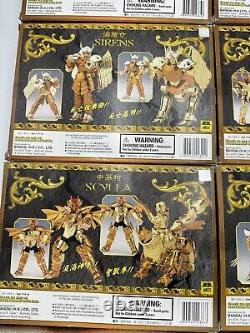 Bandai Saint Seiya Cloth Myth Poseidon Generals Shogun set of 9 HK Vintage USED