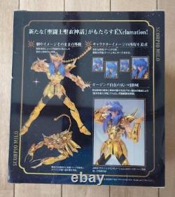 Bandai Saint Seiya Myth Cloth EX Scorpion Gold Escorpio Milo action Figure Japan