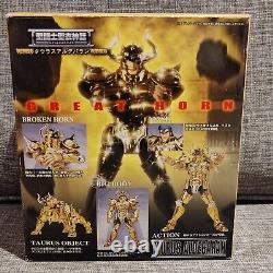 Bandai Saint Seiya Myth Gold Cloth Taurus Aldebaran used