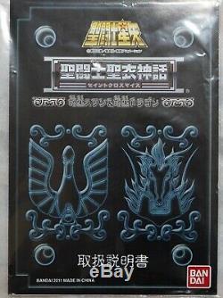 Black Dragon + Black Swan Bandai Saint Seiya Cloth Myth JAPAN USED