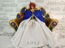 Jacksdo Saint Seiya Myth Cloth Evil God Loki Casual Ver. Action Figurine + Trône