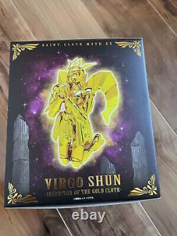 Japan Authentic Saint Myth Cloth EX Virgo Shun Inheritor of Gold Cloth Figure