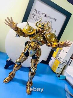 MC Saint Seiya Cloth Myth EX Gold Taurus Aldebaran Model Metal Cloth Figure Toy
