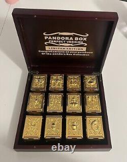 Myth cloth box Pandora gold Saint Seiya gold metal perfect edition