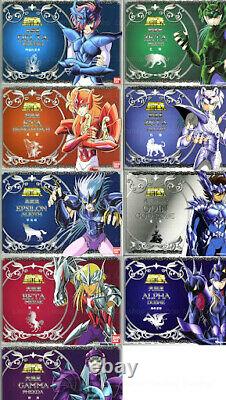 New Bandai 2004 Saint Seiya Myth Cloth Vintage God Asgrad Complete Set 9 Figures