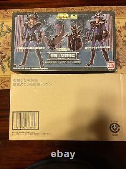 New Bandai Saint Seiya Myth Cloth Black Swan & Black Dragon U. S. Seller