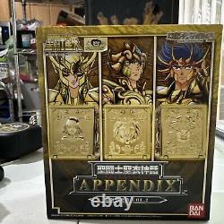New SEALED Saint Seiya Myth Gold Cloth APPENDIX Box Vol. 2 Bandai