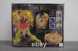 READ Saint Seiya Myth EX Scorpio Milo God Cloth Soul of Gold Action Figure