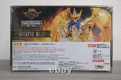 READ Saint Seiya Myth EX Scorpio Milo God Cloth Soul of Gold Action Figure