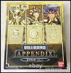 Saint Cloth Myth Appendix Gold Cloth Pandora Box vol 2 Bandai saint seiya