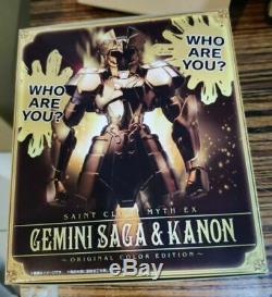 Saint Cloth Myth EX Gemini Saga & Canon ORIGNAL COLOR Edition japan