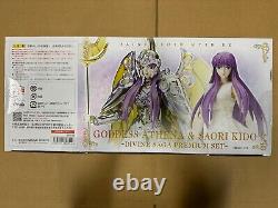 Saint Cloth Myth EX Goddess Athena & Saori Kido divine saga Premium Set