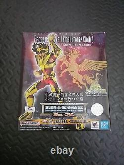 Saint Cloth Myth EX Pegasus Seiya Final Bronze Cloth Golden Limited Edition