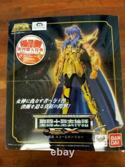 Saint Cloth Seiya Myth EX Bandai Scorpio Milo Gold Figure First Time Limited