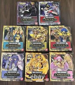 Saint Seiya Cloth Myth Appendix Pegasus Virgo Scorpio aries Gemini figure Bandai