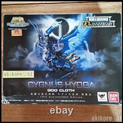 Saint Seiya Cloth Myth Cygnus Hyoga God Cloth 10th Anniversary Edition Bandai