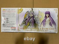 Saint Seiya Cloth Myth EX Goddess Athena & Saori Kido Divine Saga Premium Set JP