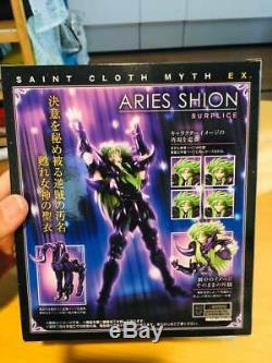 Saint Seiya Myth Cloth EX Aries Shion Surplice Bandai