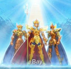 Saint Seiya Myth Cloth EX Poseidon Julian Solo Imperial Sloan figure set Bandai