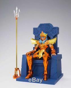 Saint Seiya Myth Cloth EX Sea Emperor Poseidon Imperial Throne Set Bandai NEW