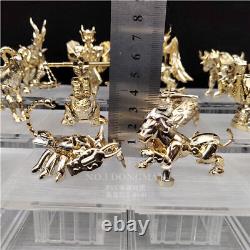 Saint Seiya Myth Cloth Myth Gold Statue with Display BOX PVC Figure Toy Ornaments