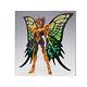 Saint Seiya Myth Cloth Papillon Myu Abs Pvc Die-cast Figure Bandai 160mm Japan