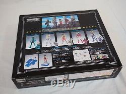 Saint Seiya Myth Cloth V2 Bronze Figure 5 Complete Set Display Stand Bandai NEW
