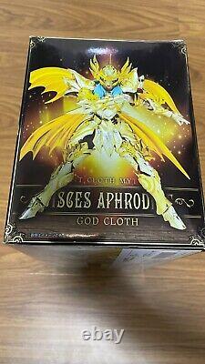 Saint Seiya Myth EX Soul of Gold God Cloth Pisces Aphrodite Figure with BONUS