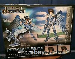 Saint Seiya Myth Pegasus Seiya God Cloth Figure 10th Anniversary Edition IN US