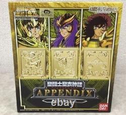 Saint Seiya Saint Cloth Myth APPENDIX Gold Cloth Box Vol. 3