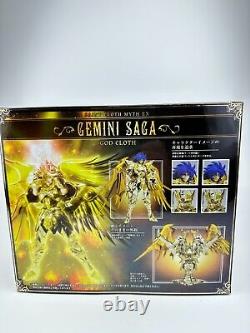 Saint Seiya Saint Cloth Myth EX Gemini Saga God Cloth Soul of Gold Action Figure