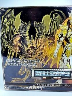 Saint Seiya Saint Cloth Myth EX Gemini Saga God Cloth Soul of Gold Action Figure