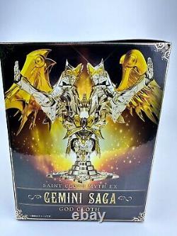 Saint Seiya Saint Cloth Myth EX Gemini Saga God Cloth Soul of Gold Action Figure