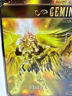 Saint Seiya Saint Cloth Myth EX Gemini Saga God Cloth Soul of Gold Action Figure