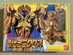 Saint Seiya Vintage Gemini Cloth Gold Cross Myth Saga Figure 1987 Rare Bandai