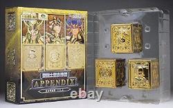 Soul Web Limited Saint Seiya Myth Cloth APPENDIX Gold Cloth Box Vol. 2 3set Zndc