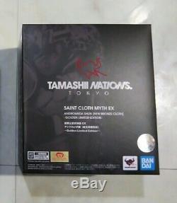 TAMASHII Saint Seiya Myth EX Andromeda Shun Cloth Golden Limited Edition Bandai