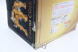 Taurus Aldebaran Figure Saint Seiya EX Myth Gold Cloth Bandai 2014 Open Box