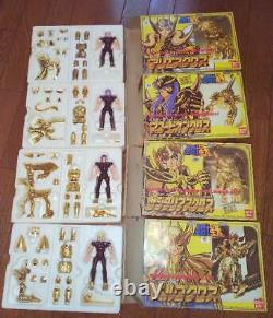 Vintage Bandai Japan Saint Seiya Cloth Myth Gold Figure Set of 4 JUNK